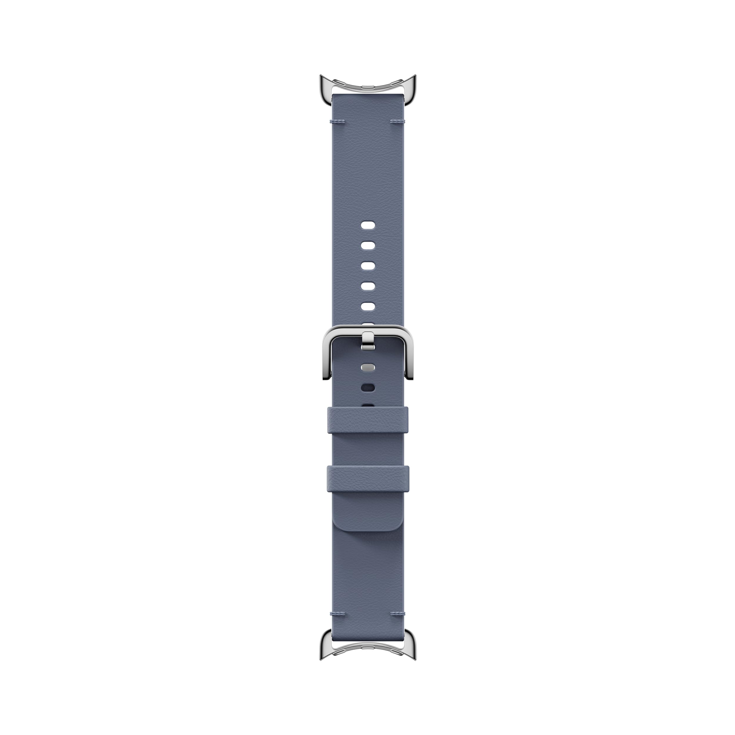 Bracelet en cuir gris pour Google Pixel Watch 3 et 4 - Taille S