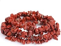 Vista 37 de HAAMIIQII Piedras de chip irregulares de coral rojo de 5 a 0.315 in, piedras preciosas sueltas y curativas energéticas para hacer joyas, hebras