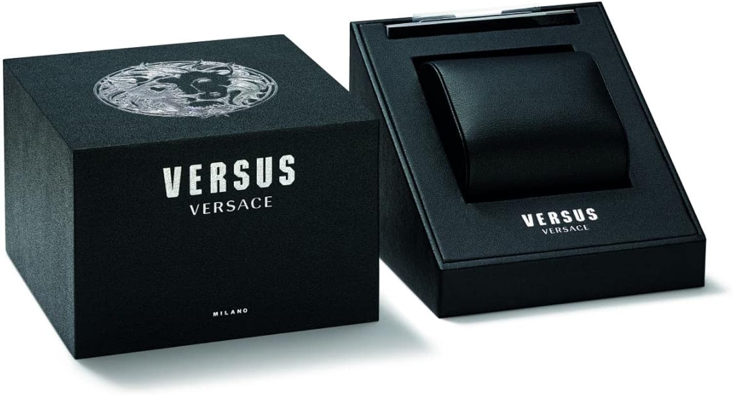 Versus by Versace COLONNE VSPHI5121 - Orologio da polso da uomo, in acciaio INOX, Bracciale Versus by Versace COLONNE VSPHI5121 - Orologio da polso da uomo, in acciaio INOX, Bracciale