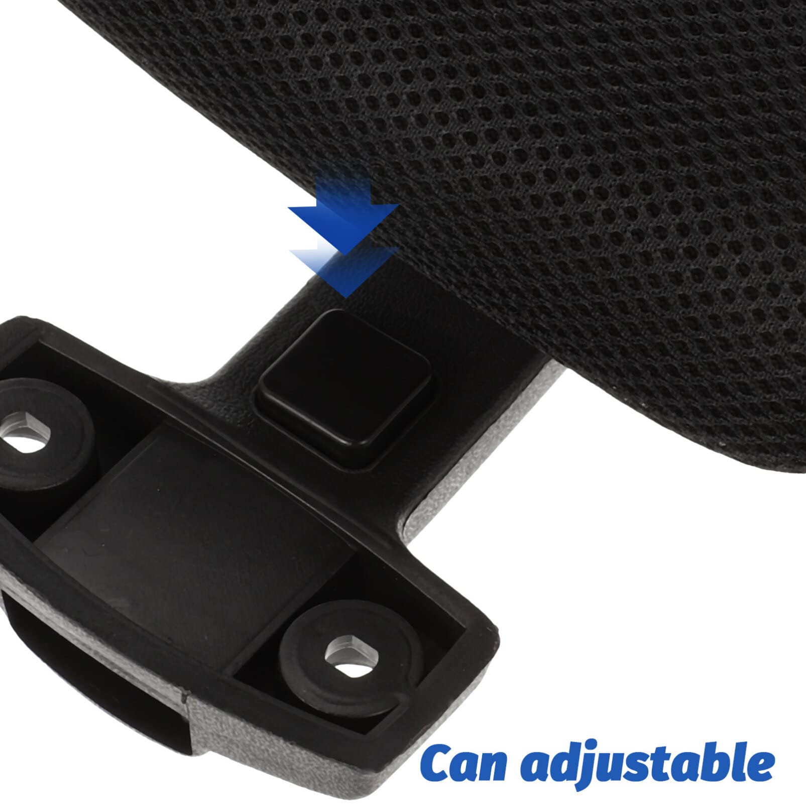 CALLARON 1 Juego reposacabezas Ajustable reposacabezas de Silla de Escritorio Almohadas Azules Ergonomic Chair Office Chair sillas de Escritorio Silla de computadora Suministro de Silla