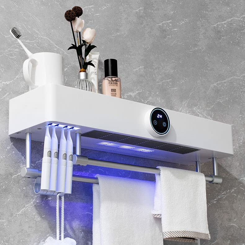 Support de désinfectant pour brosse à dents UV connecté contre l'humidité