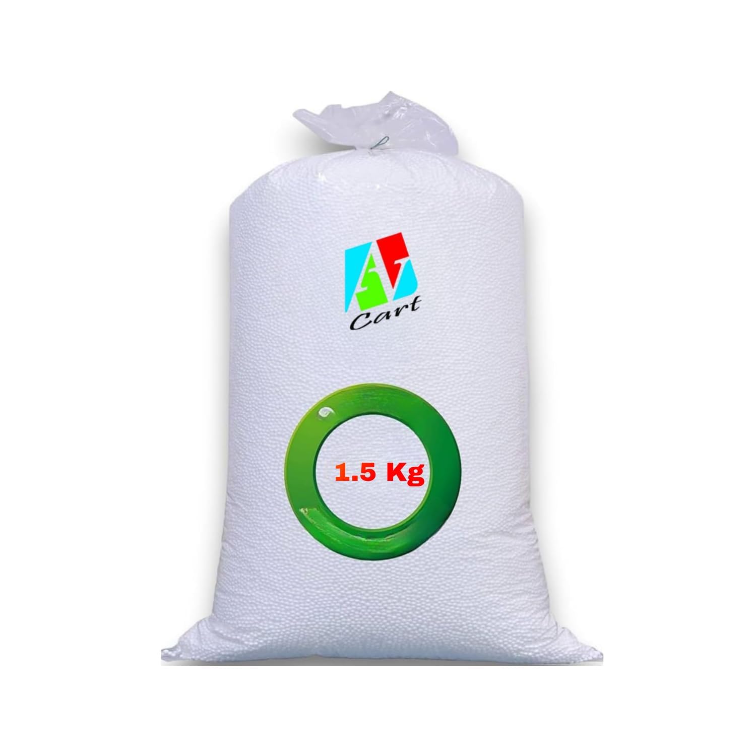 Bean Bag Filler Premium White EPS Beans, Polystyrene Foam Beads for Bean Bags, Cushions & Soft Toys Refill (1.5 Kg)-picture-27