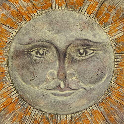 Deco 79 Metal Sunburst Indoor Outdoor Wall Decor With Distressed Copper Like Finish, 30" X 1" X 30", Brown #TOP1