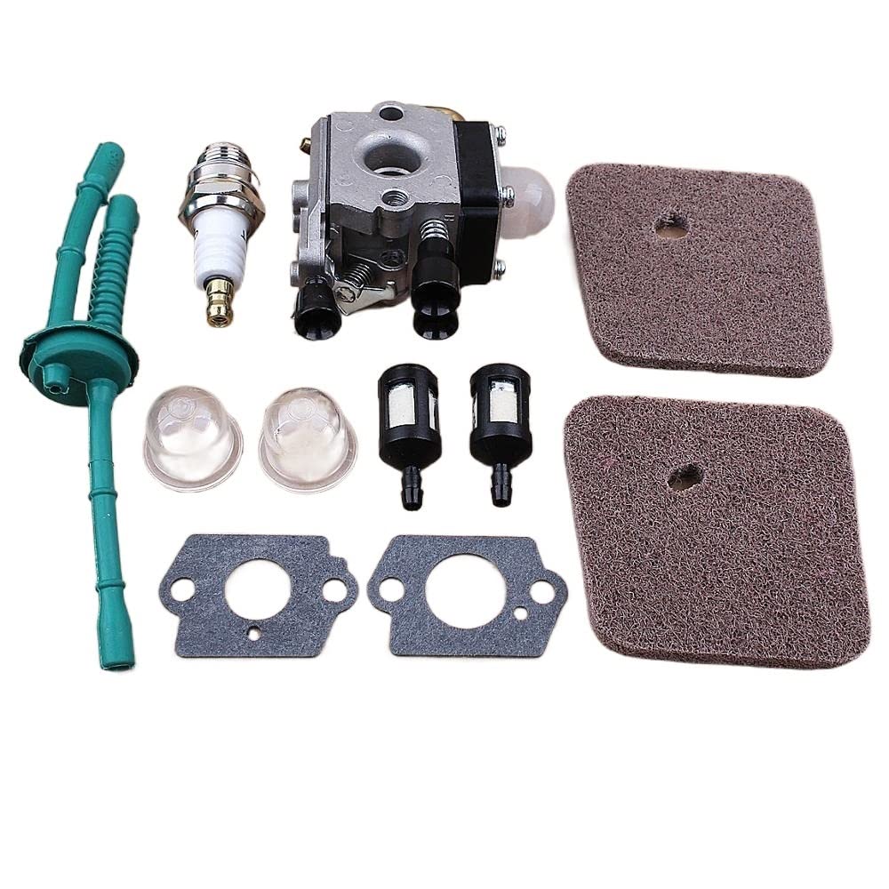 Kit de Filtro de Combustible de Aire for carburador Compatible con Stihl FS38 FS45 FS46 FS55 KM55 FS85 Juntas de carburador desbrozadora cortadora de césped