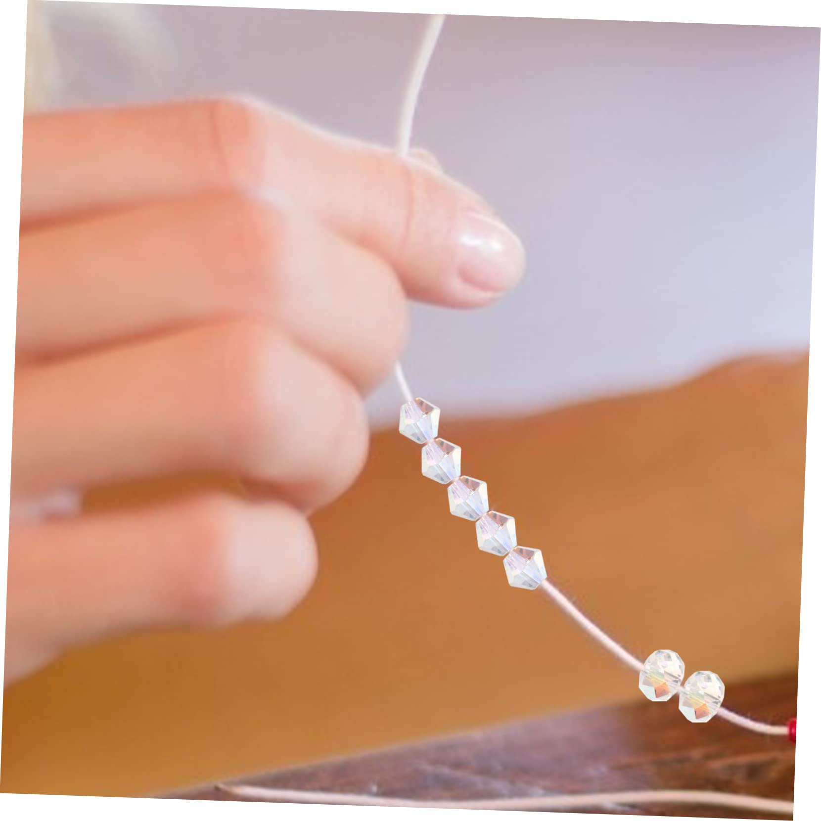 Operitacx 450stücke Ab-farbige Glasperlen Vielfältige Schmuckperlen Für Armbänder Bastelprojekte Und Kreative Dekorationen Für Handarbeiten Und