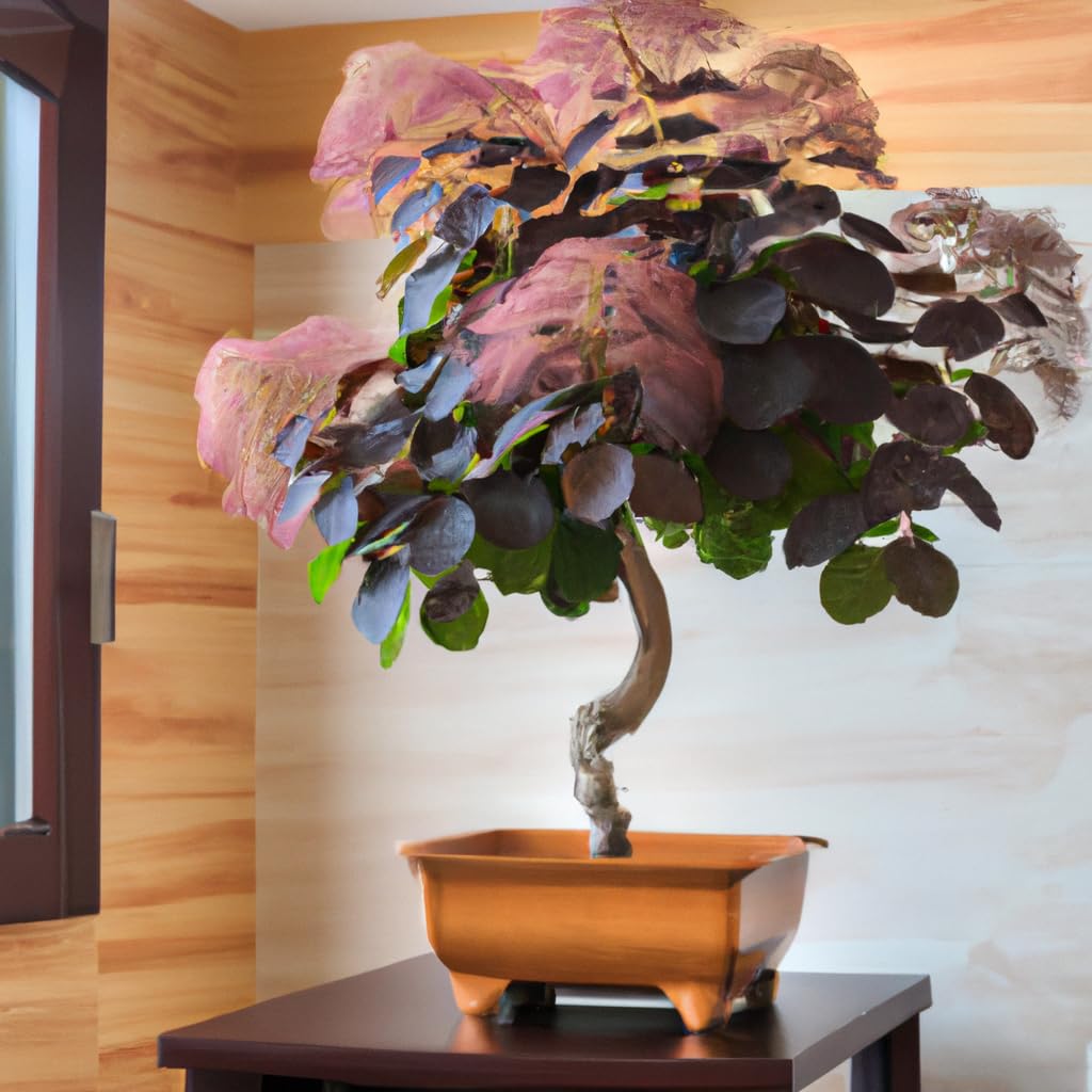 Smoke Tree Cotinus Coggygria Seeds - 15 Rare Seeds for Indoor Bonsai Houseplant