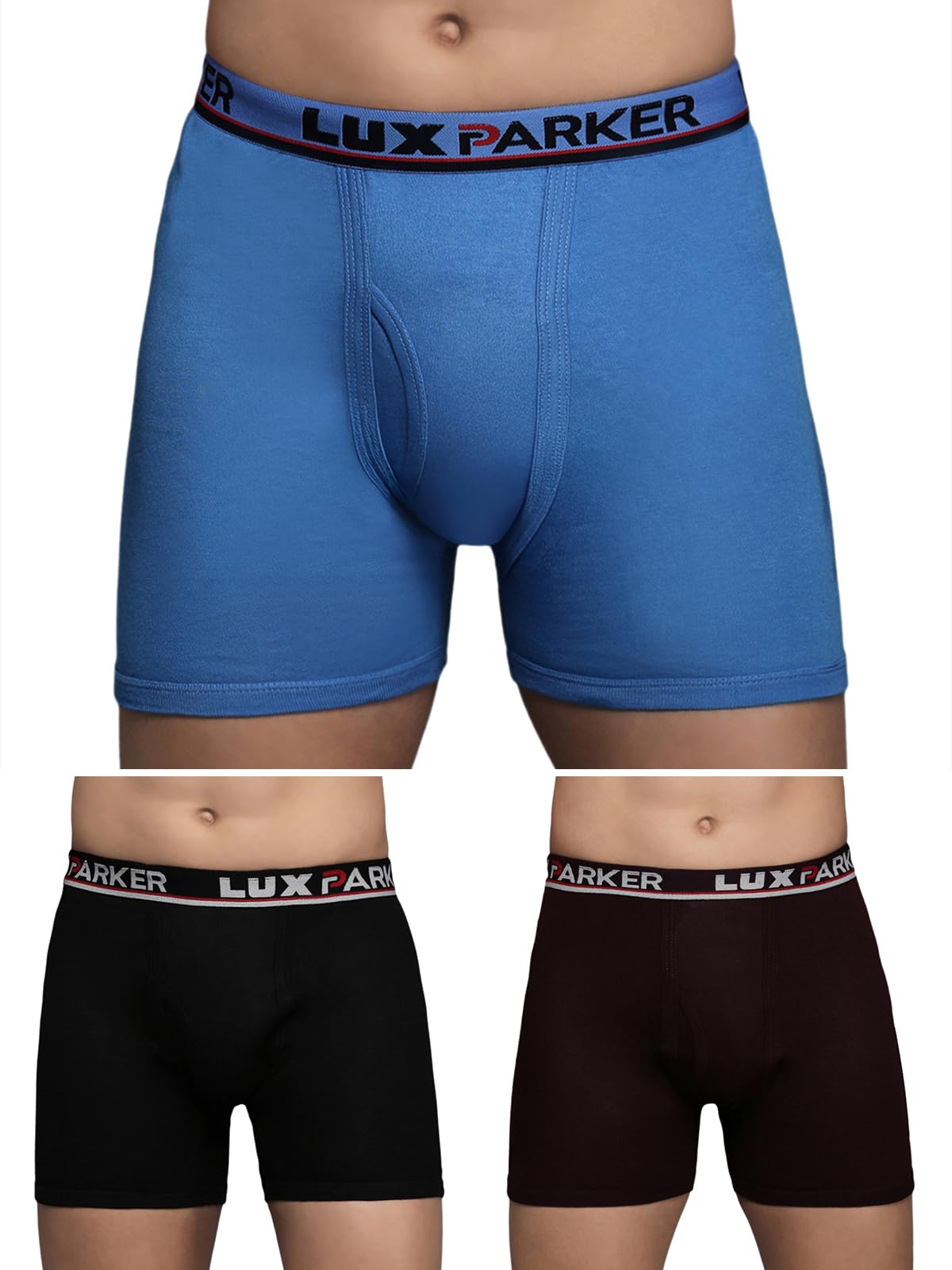 Men's Cotton Modern Solid Trunks-image-45