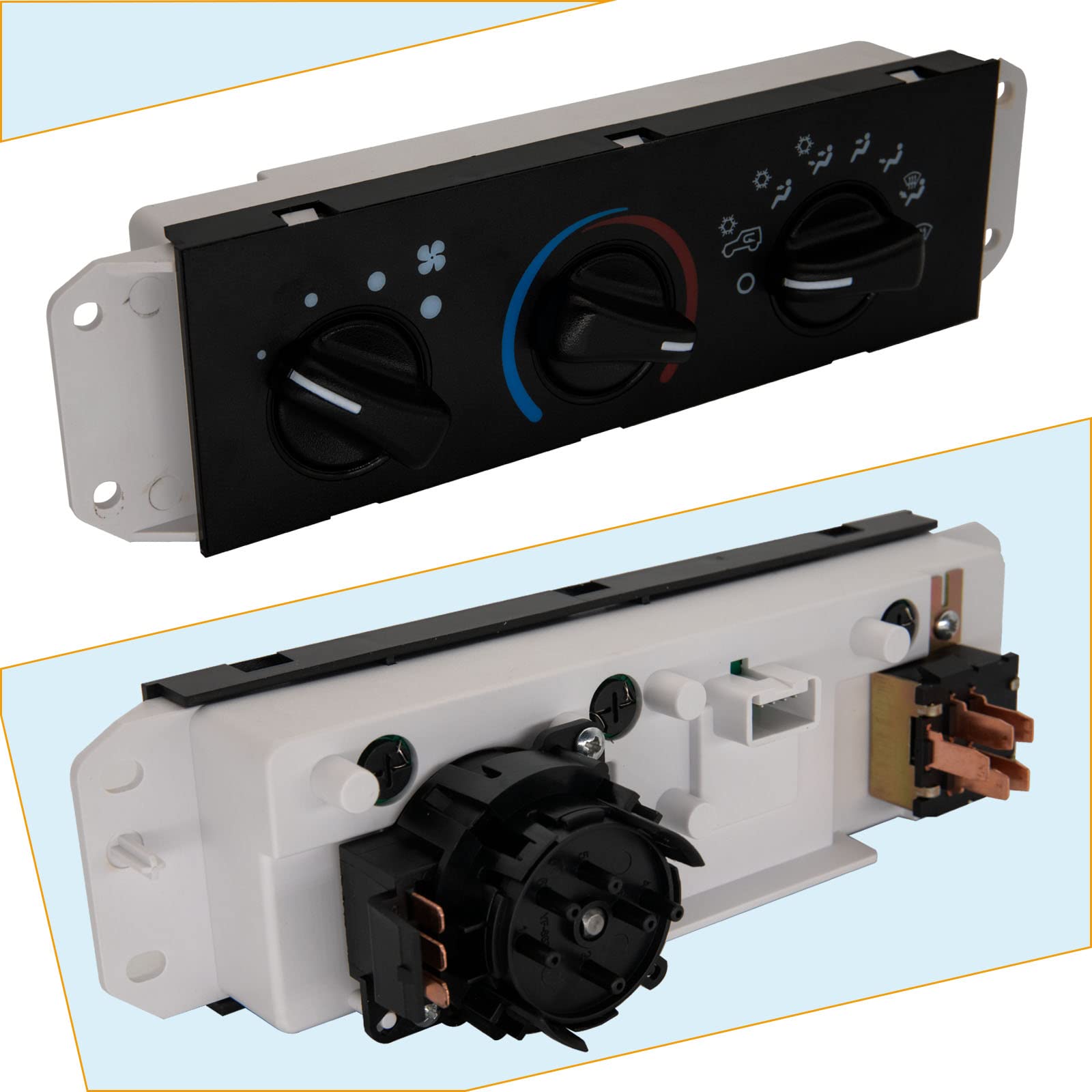 Buy 55037473AB HS373 HVAC A/C Heater Control Panel & Blower Motor