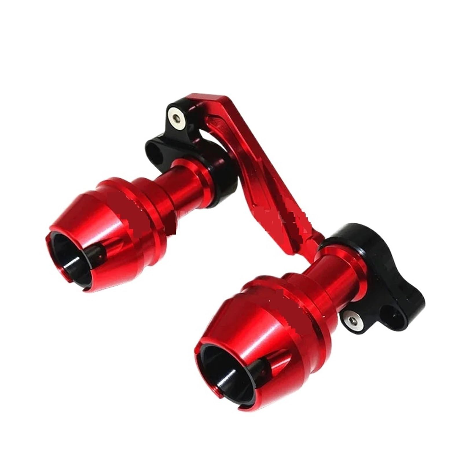 Compatible con 368G 368 350 D/M/E/K/G/R/T/S Accesorio de motocicleta Horquilla delantera Rueda Protección contra caídas Marco deslizante Protector antichoque(Rear Red 368G)