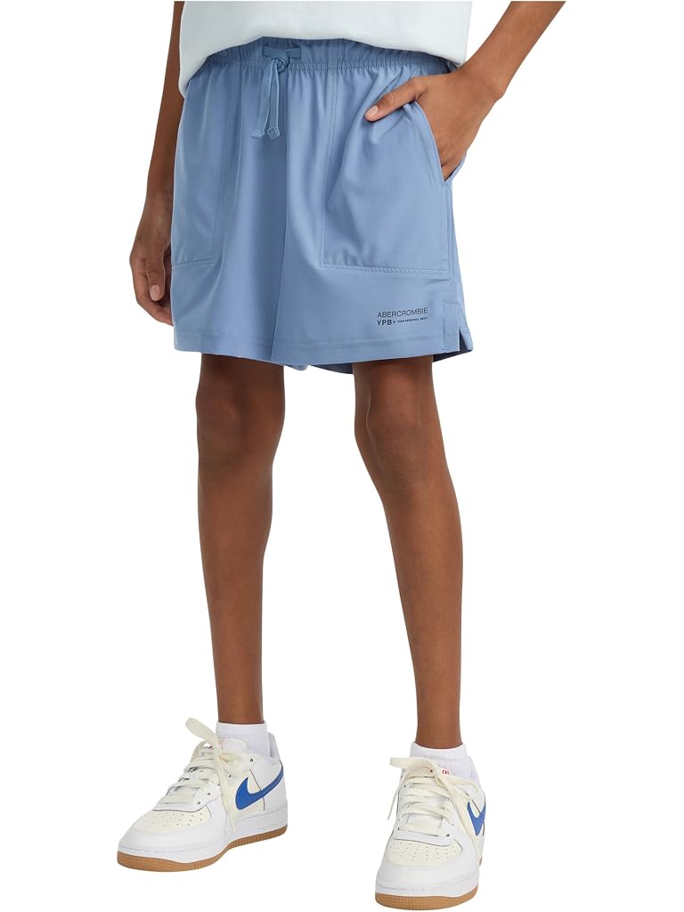 Blue Abercrombie & Fitch motionTEK Shorts (Big Kids)