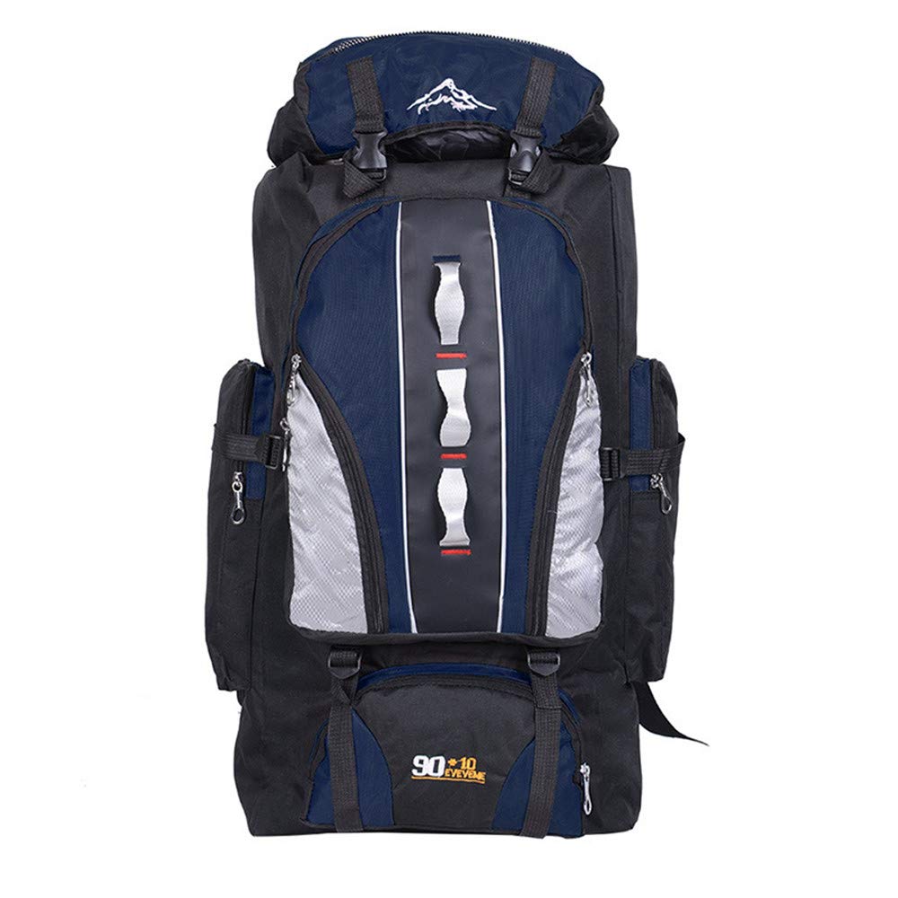 100L Ultra Lightweight Backpack Foldable Hiking Daypack, Morbuy Water Resistant Rucksack Travel Day Bag for Men Women Outdoor Camping Mountaineering Walking Cycling Climbing (100L,Navy Blue)