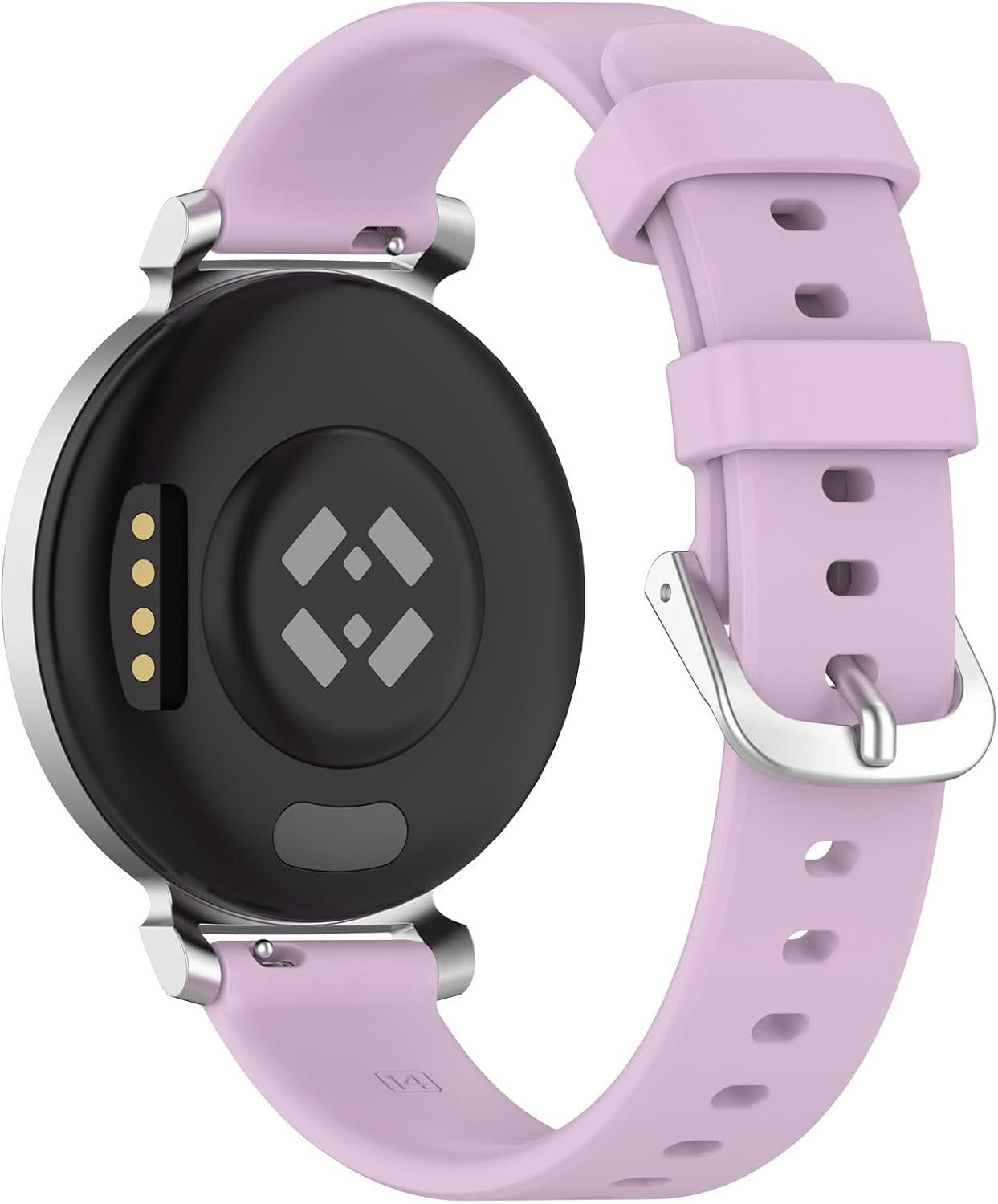 Muovrto Replacement Band for Garmin Lily 2,Soft Silicone Sport Band Watch Strap