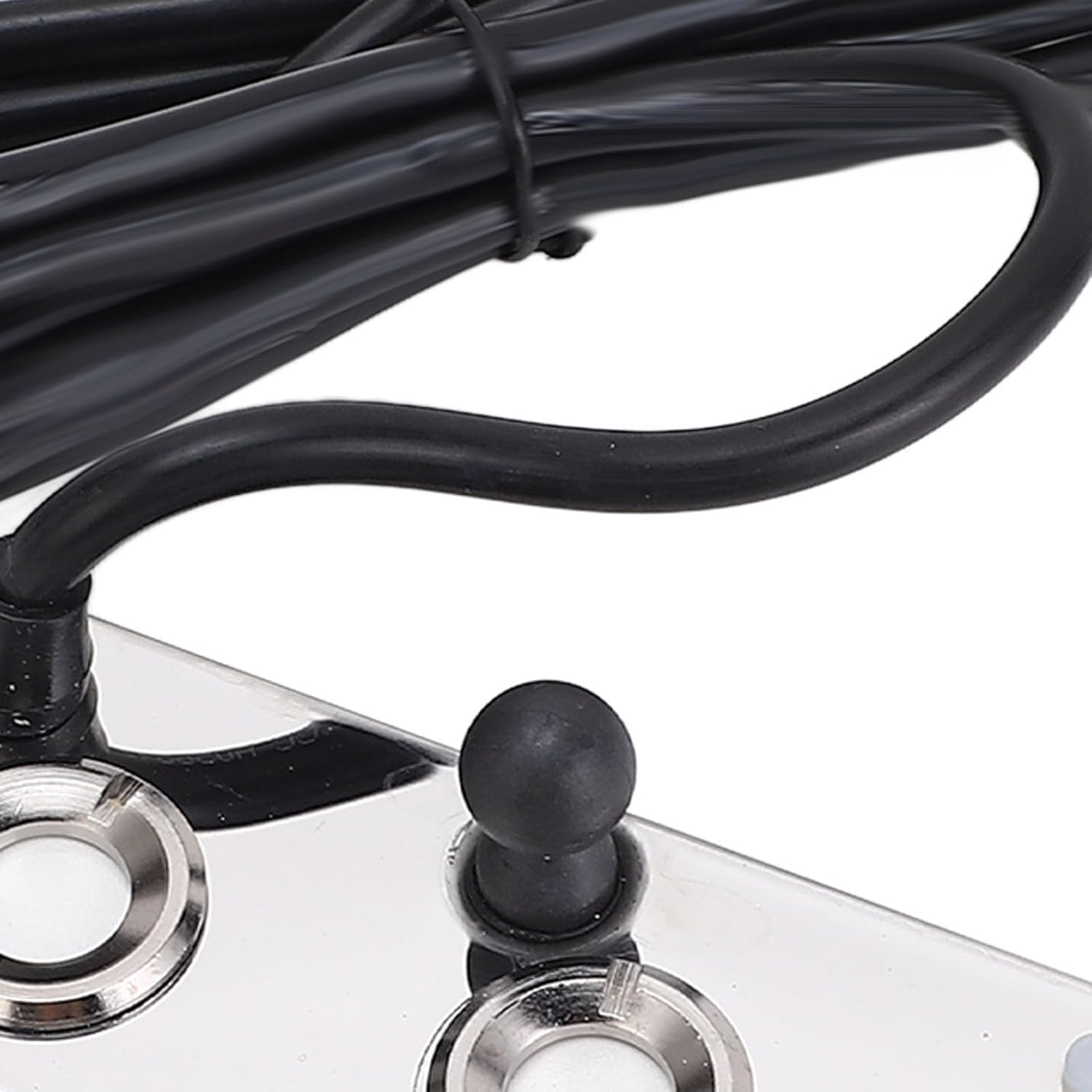 Focket Ultrasonic Mist Maker Fogger, 3 Head 4500ml H Humidifier with Stainless Steel for Pond Rockery Garden Atmosphere