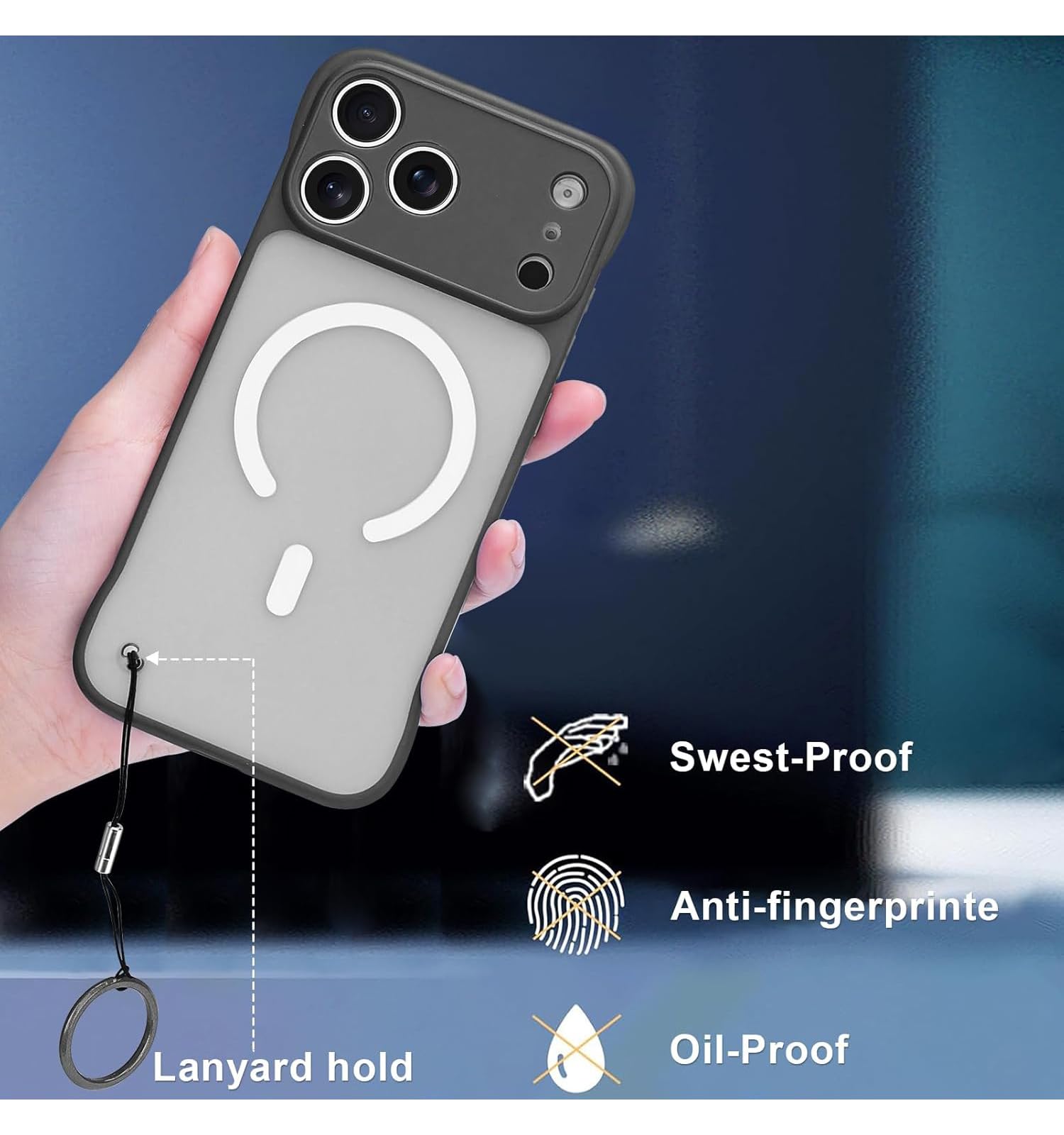 Amazon.co.jp: iPhone17proケース magsafe対応 フレームレス