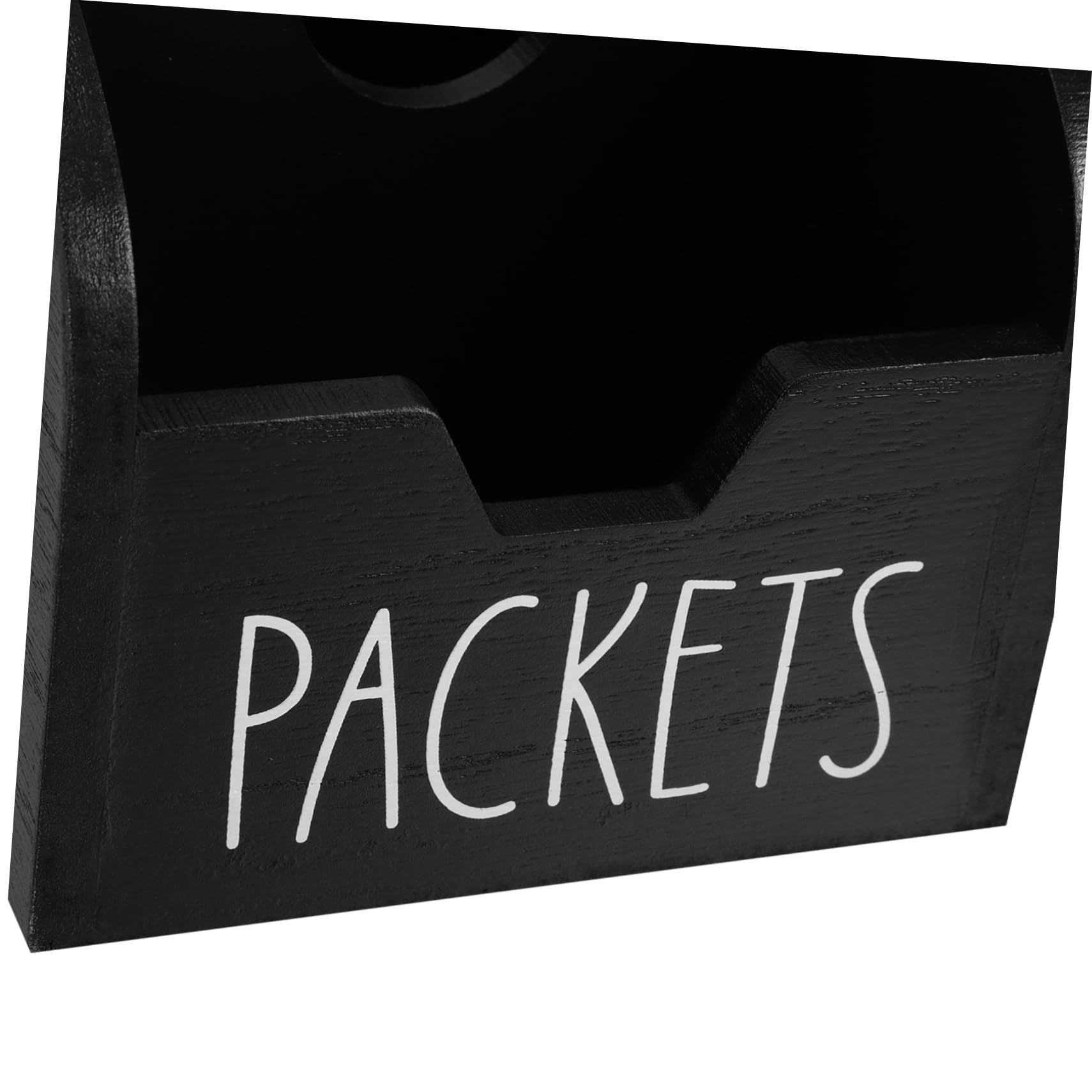 Organisateur de Sauce Bois de Foncé Sachets Cuisine et Garde-manger