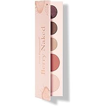 100% PURE Pretty Naked II Makeup Palette All in One Compact 3 Eyeshadow, Blush, Face Highlighter, Fruit Pigmented Natural Nude, Rose, Smokey Neutral for All Skin Types - Vegan (Nude to Smokey Tones)