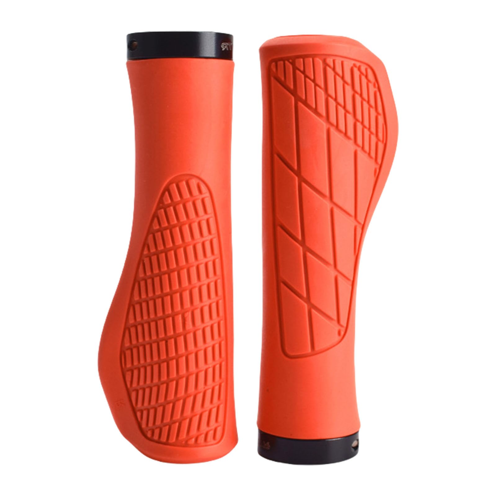 Tsophreniq Mountain Bikes Handlebar Grips with Aluminium Locks Nonslip Cycling Handlebar Sleeve Comfortable Bicycles Handle Cycling Nonslip Handle Grip