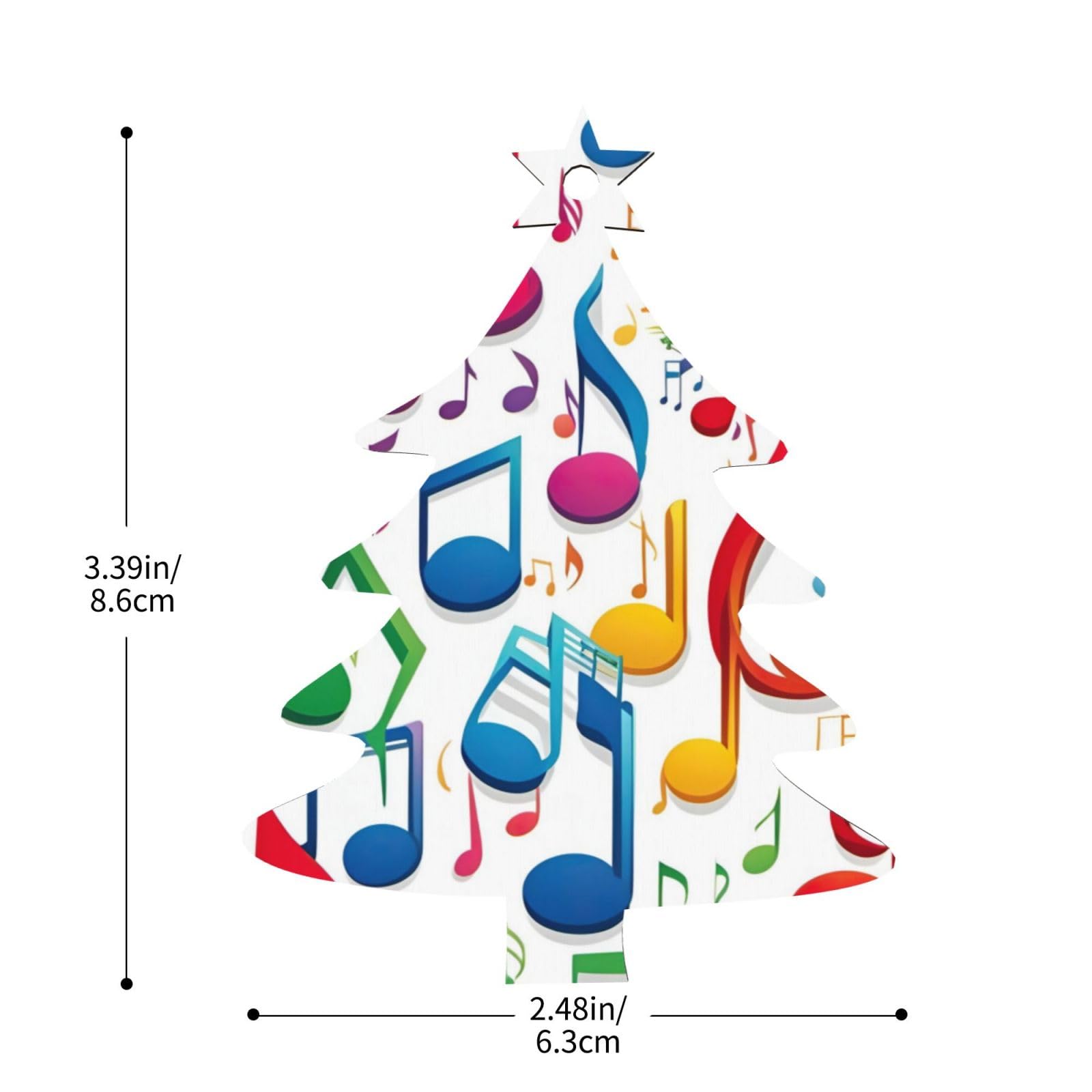 TOYANDONA Lot De 12 Décorations De Noël En Forme D'instrument De Musique, Trompette Et Violon Doré à Suspendre Pour Sapin De Noël