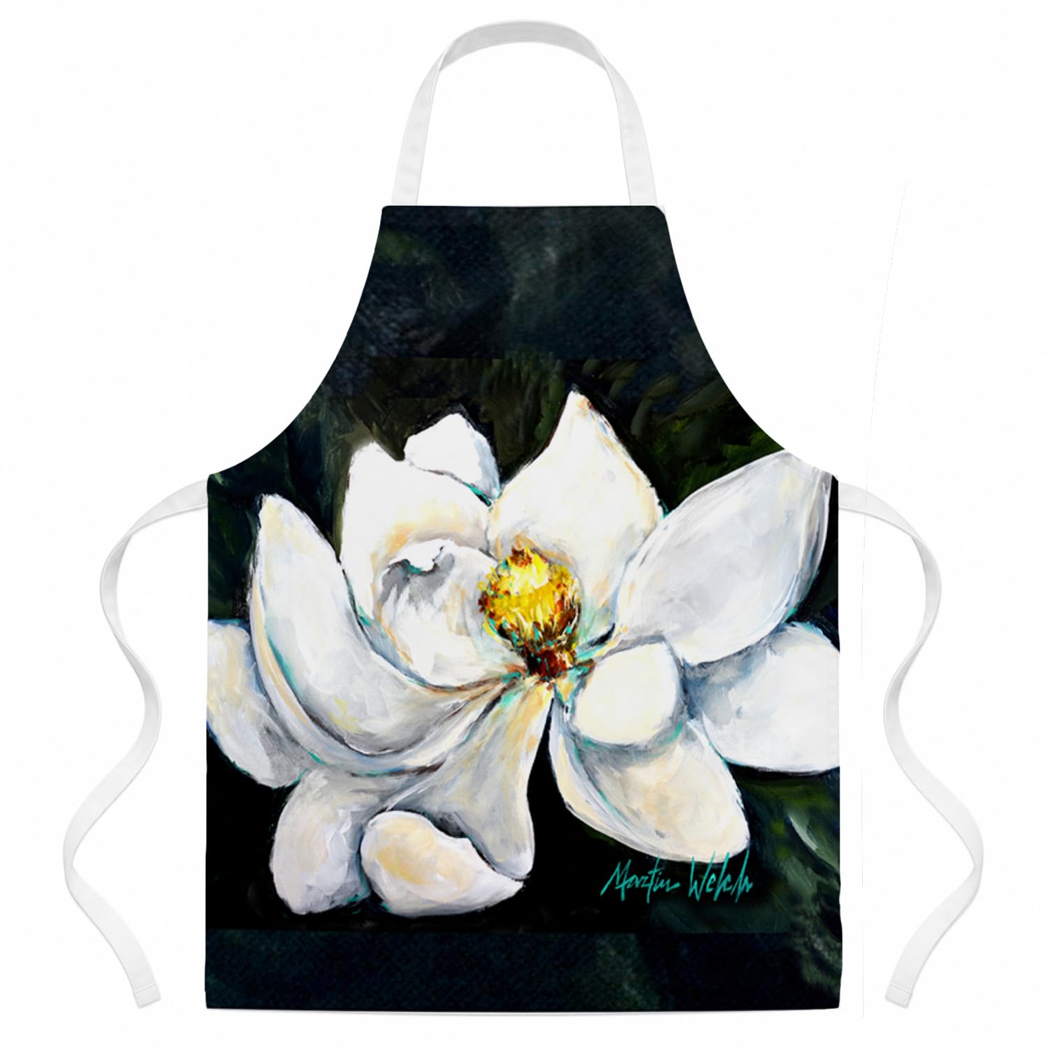 Tablier Sweet Magnolia pour cuisiner et recevoir vos invités avec style - 8