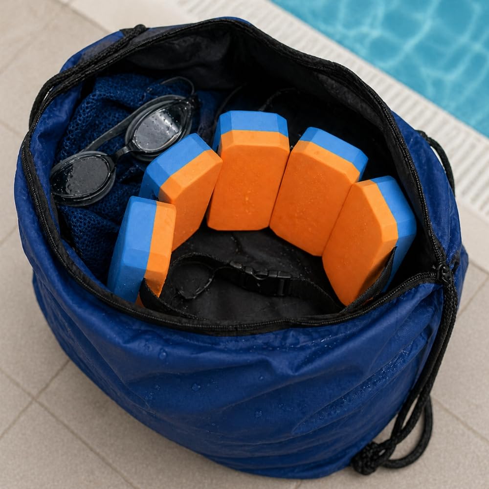 Ceinture de Natation Enfant Réglable 5 Flotteurs – Aide à la Flottaison Piscine, Apprentissage Nage et Initiation Aquatique