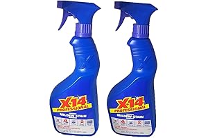 X-14 Professional Instant Mildew Stain Remover - 2 Pack of 32 FL OZ Bottles