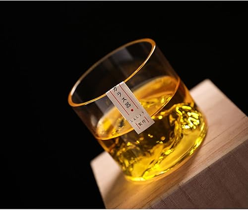 Miniatura 6 de Mt. Fuji Glass, Plain Rock Glass, Set of 2, Souvenir, Glacier Mountains, Whiskey Glass, Rock Glass, Japanese Sake,Foreign Japan, Souvenir,