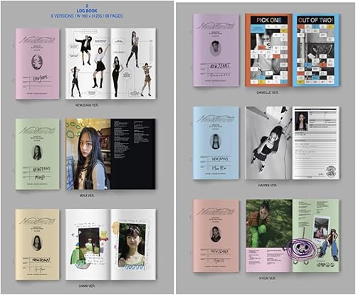 Miniatura 4 de DREAMUS Jeans 1er EP Album - Jeans (Bluebook Ver.) Álbum (NEWJEANS VER.)