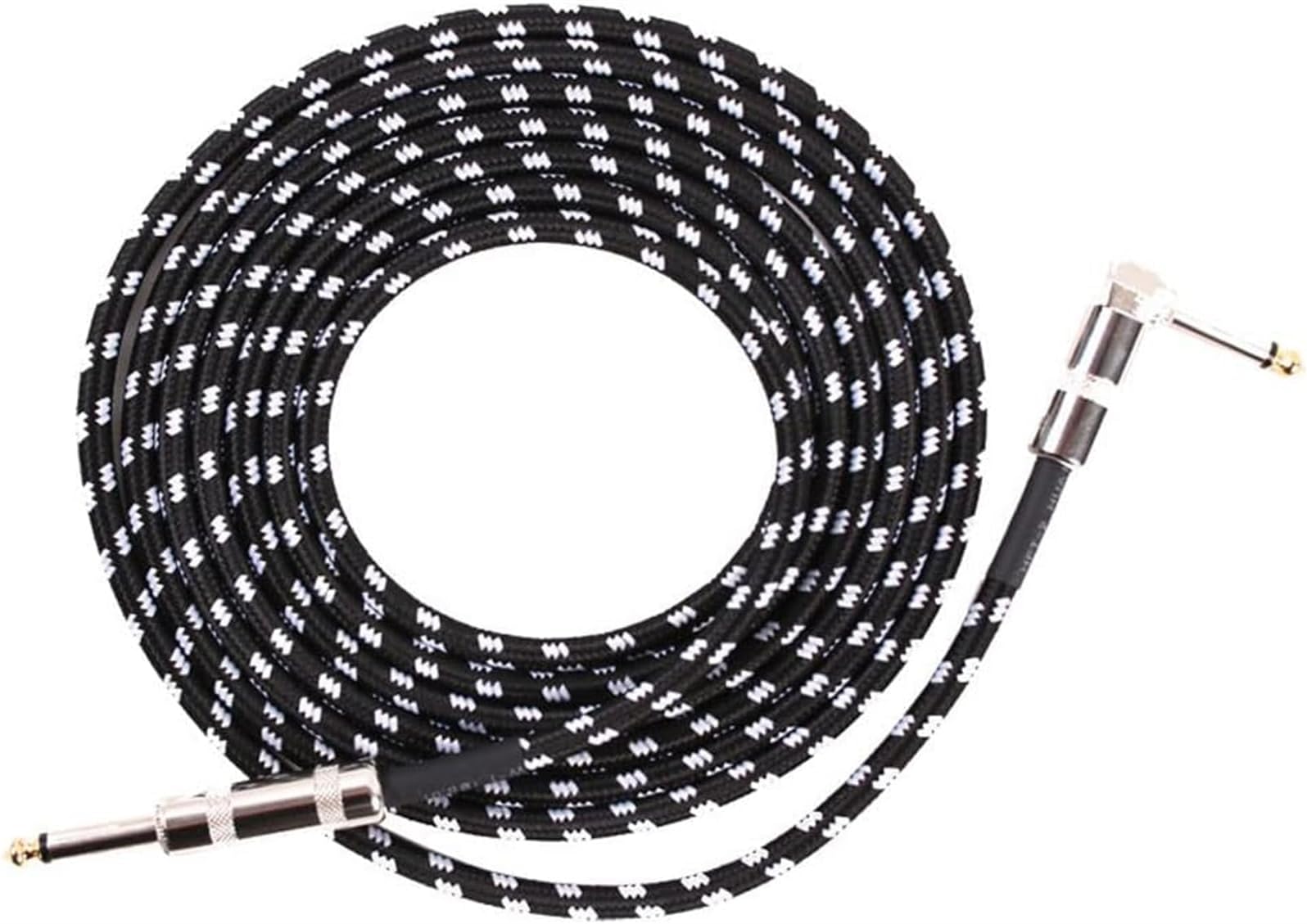 MOTIM Guitar Cable 10ft Electric Instrument Cable Bass AMP Cord for Electric Guitar Bass Guitar Electric Mandolin Pro Audio