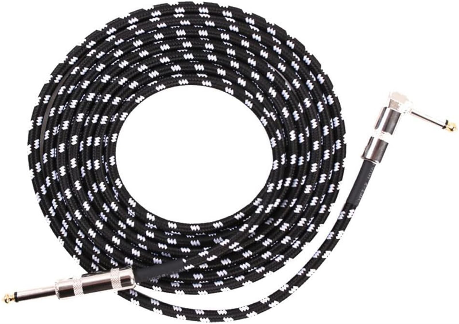 MOTIM Guitar Cable 10ft Electric Instrument Cable Bass AMP Cord for Electric Guitar Bass Guitar Electric Mandolin Pro Audio