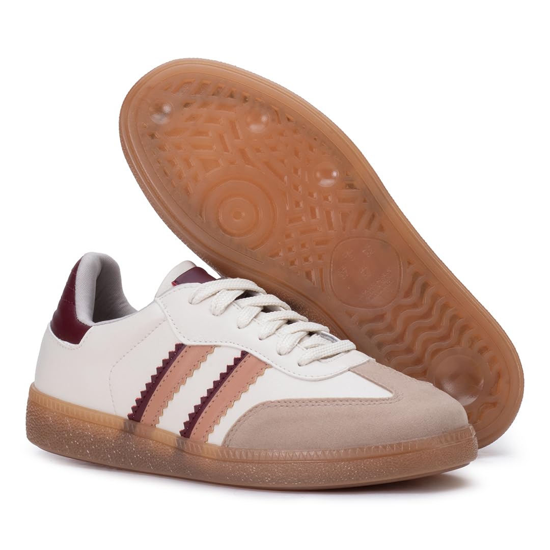 Tênis Feminino Casual Samba Listra Estilo Chuteira Original em promoção! Veja a oferta e mais achadinhos de Tênis 3 Hoje é o melhor dia para comprar Tênis Feminino Casual Samba Listra Estilo Chuteira Original com aquele preço maroto! Promoção! Aproveite a oferta! 3