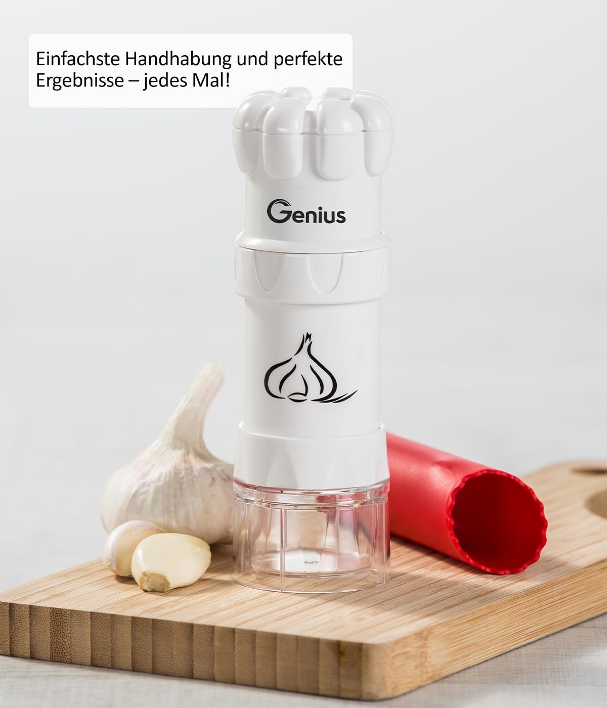 Cortador Y Rallador De Ajo Y Jengibre De Acero Inoxidable Con