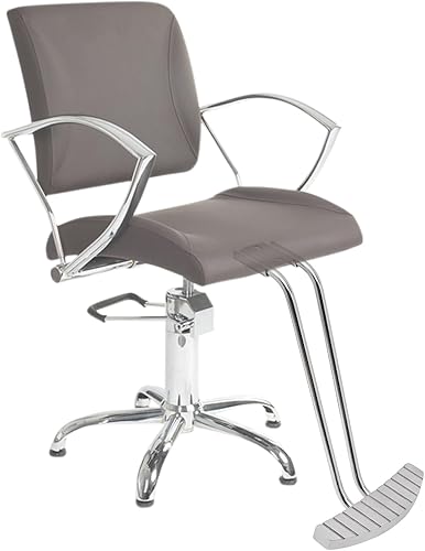 Vintoro Reposapiés ajustable para silla de salón, equipo de salón de 12.68 x 21.65 pulgadas, reposapiés de silla de aleación de aluminio, grosor de