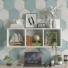 Wall Hanging Zig Zag Corner Wall Shelf