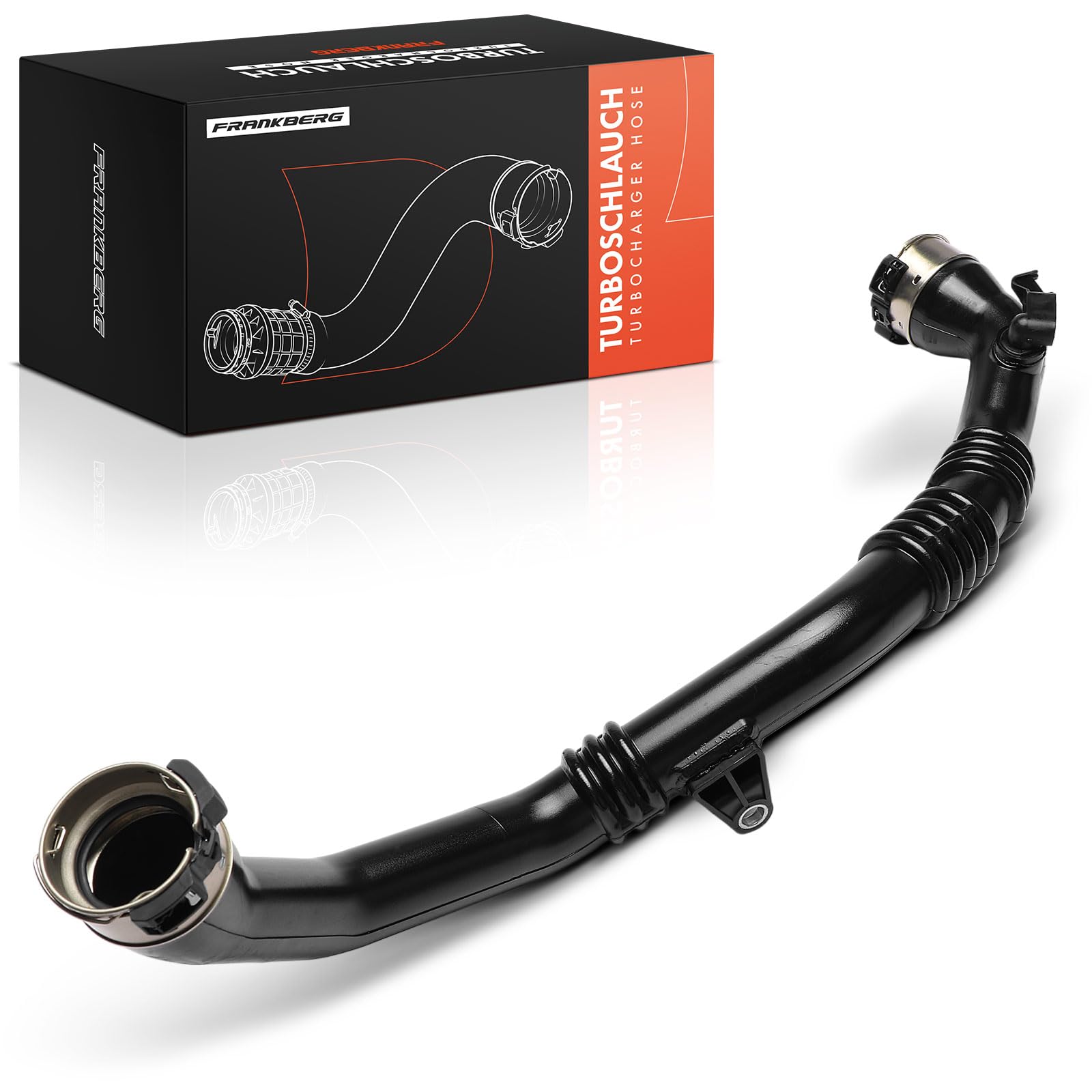 Frankberg Tubo flessibile dell'aria di sovralimentazione Compatibile con Dokker MPV KE 1.5L Clio IV BH 1.5L Duster HS 1.5L S.a.n.d.e.r.o II 1.5L LodG.Y JS 1.5L Replace# 144604599R