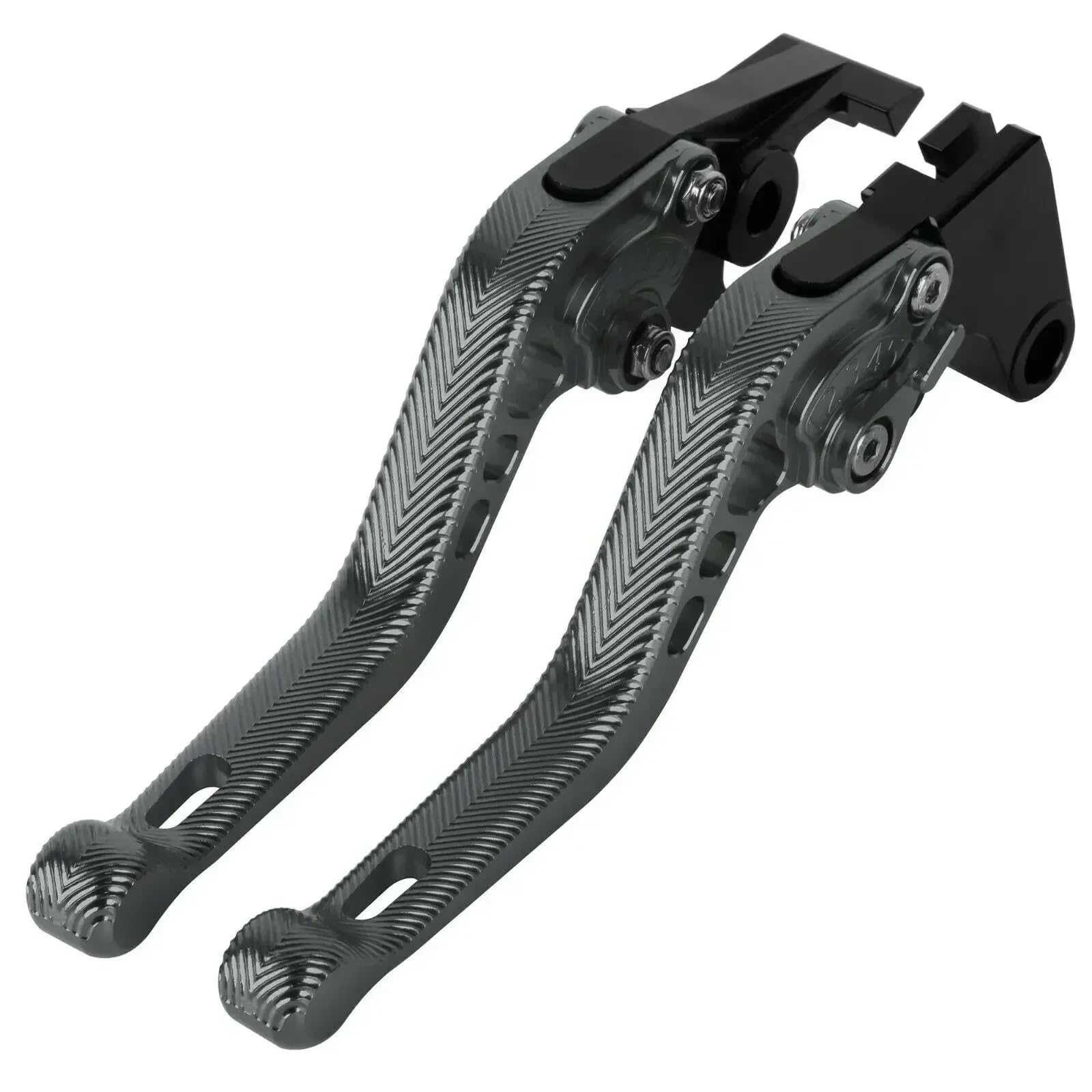 Jeviuwi W Motorcycle Handlebar Brake Lever For Kawasaki For Zzr/For Zx1400 Se For Version 2016 2017 2018 3D Short Motorcycle 7/8" 22Mm Adjustable Brake Clutch Levers Motorcycle Brake Clutch Lever(W)