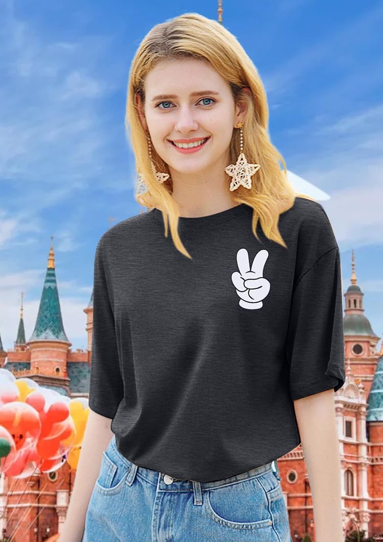 Magical Shirt for Women Magic Kingdom Tshirt Family Vacation Tee Castle Believe in The Magic Summer Trip Tops - Image 3