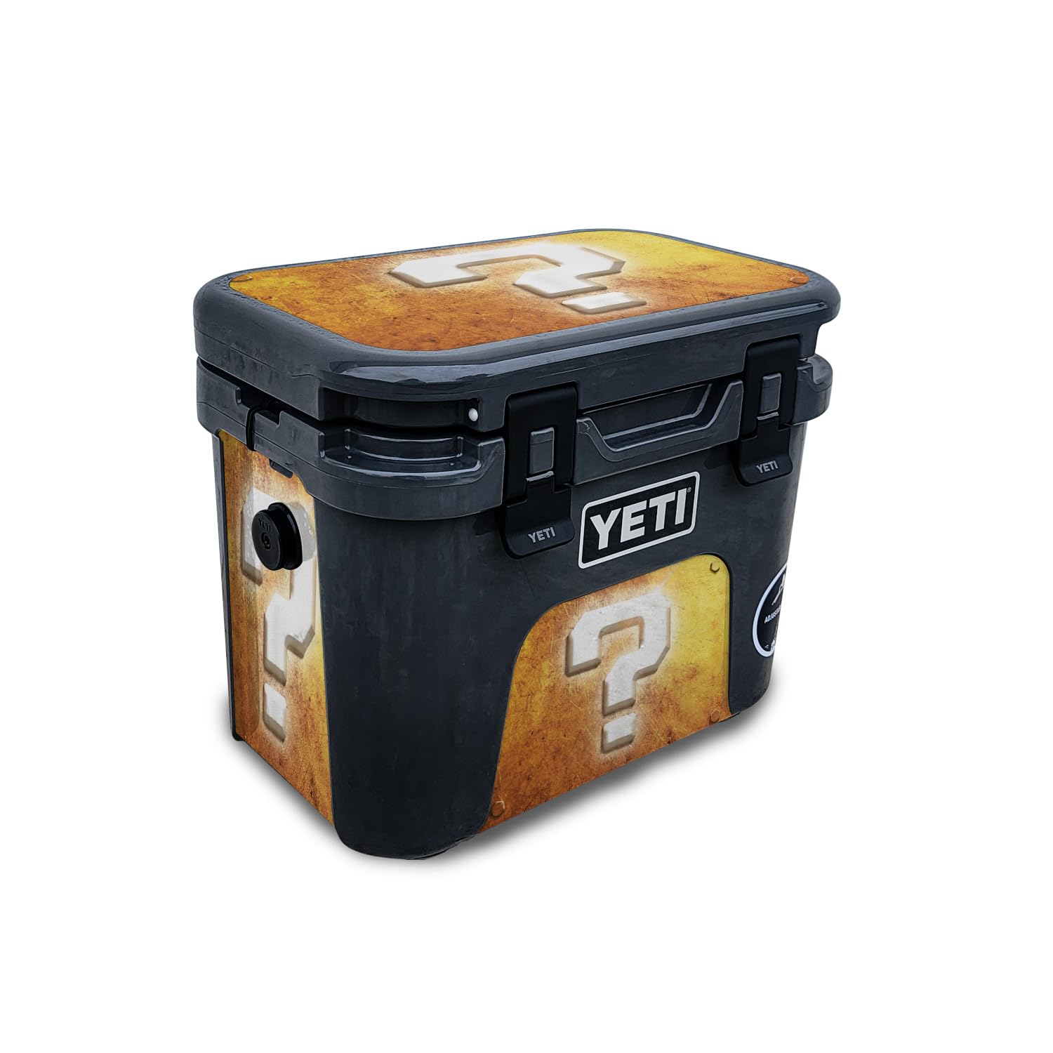 Skin Compatible with Yeti Roadie 15 Hard Cooler - Mystery Block - Premium 3M Vinyl Protective Wrap Decal Cover - Easy to Apply | Crafted in The USA by MightySkins