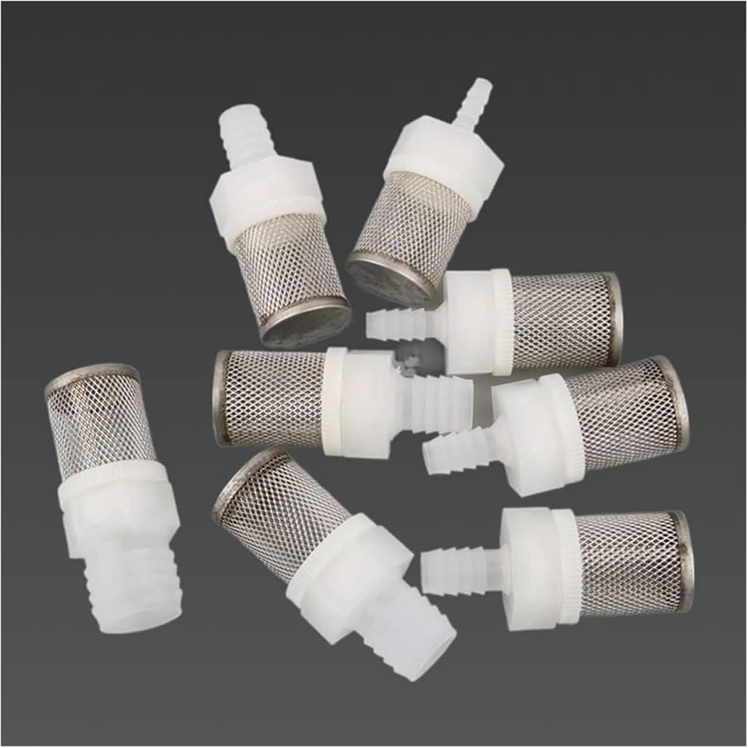 water pipe strainer inline filter, 1pcs 10~25mm Strainer,1/2" Stainless Steel Mesh Filter,Aquarium Water Pump Garden Irrigation(25mm)