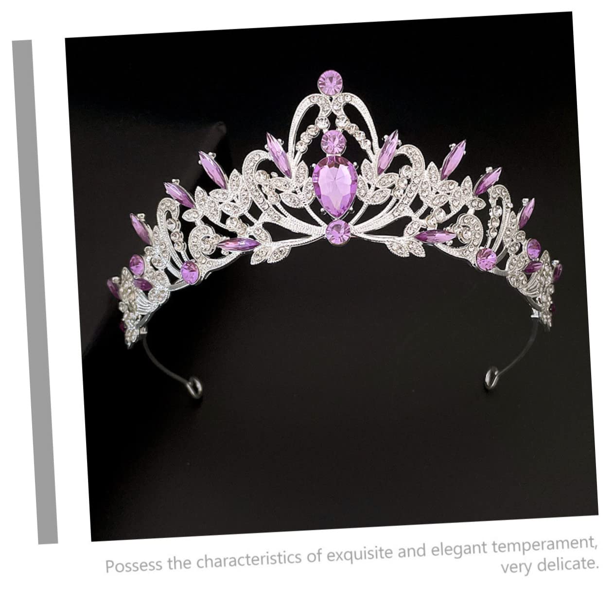 Beaupretty 4 Piezas Accesorio Para El Cabello Tiara De Princesa Para Mujer Peine De Tiara De Novia Bride Tocados De Novia Para Boda Real Diamantes De Imitación Paseo Perder