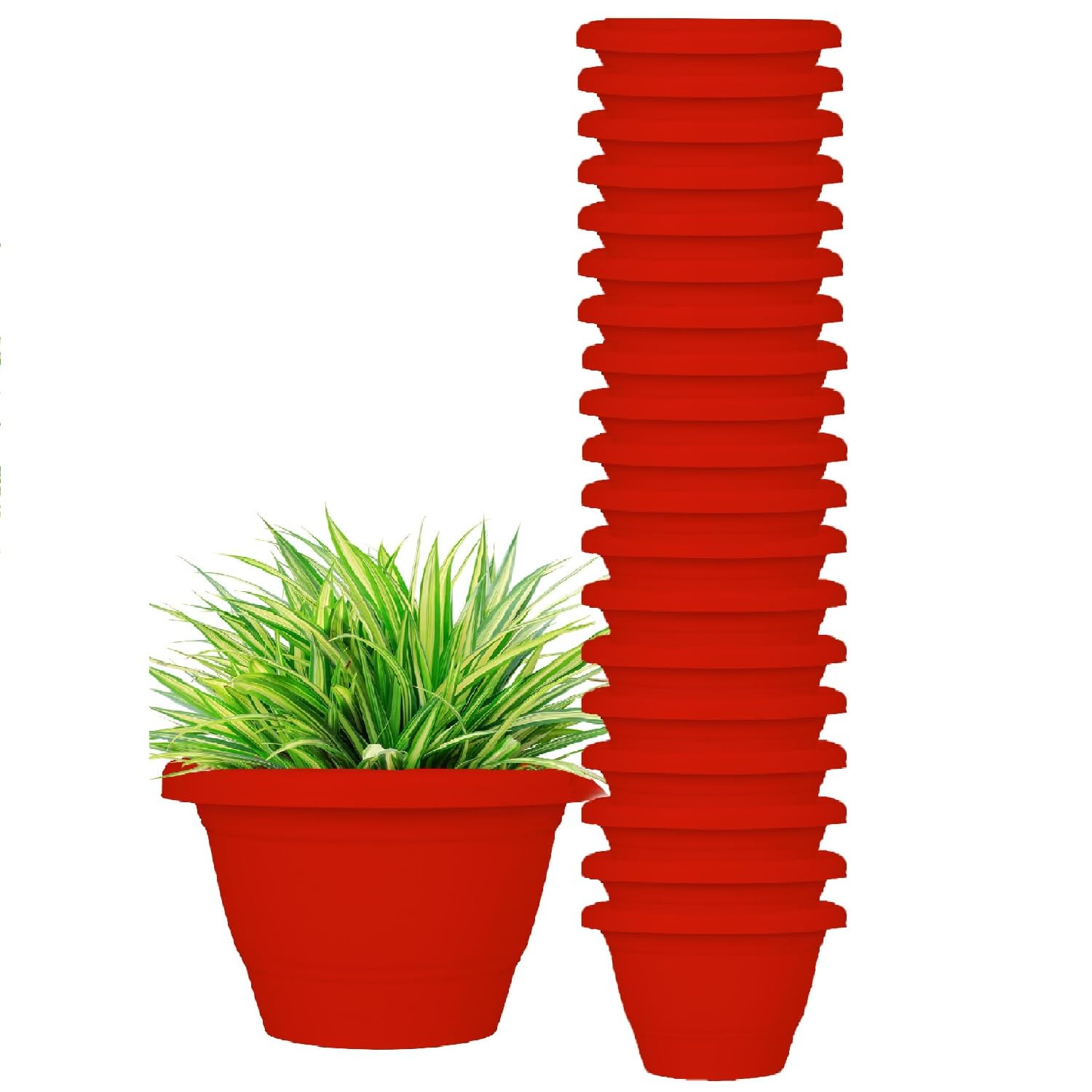 See full amazon price history chart for ORILEY AP-17N 6 Inch Green Plant Pot Heavy Duty Gamla Planter for Balcony Home Decor Office Indoor & Outdoor (Red Colour,Pack of 20) ORILEY AP-17N 6 Inch Green Plant Pot Heavy Duty Gamla Planter for Balcony Home Decor Office Indoor & Outdoor (Red Colour,Pack of 20) (B0CR43NN5T) Amazon Price History, Amazon Price Tracker