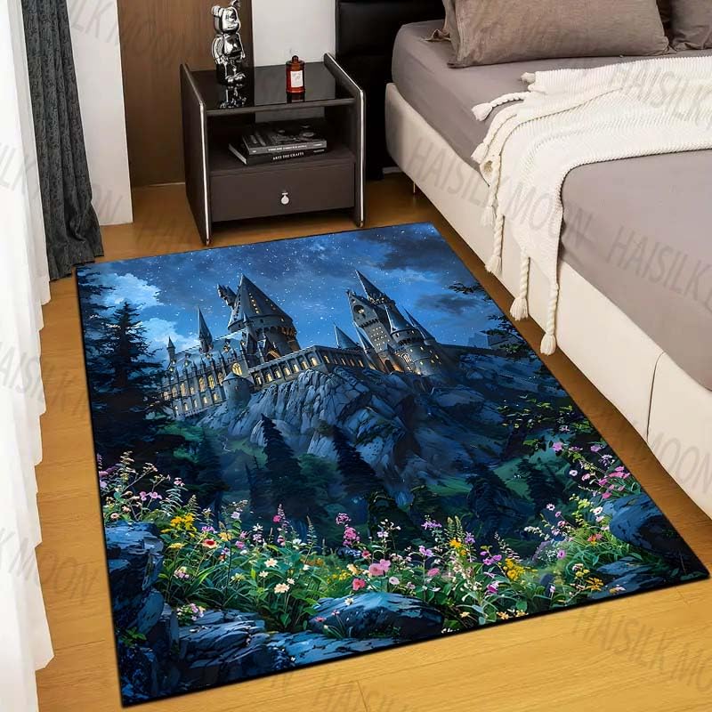 Tapis Magic Castle antidérapant pour éviter les glissades dans la chambre d'enfant