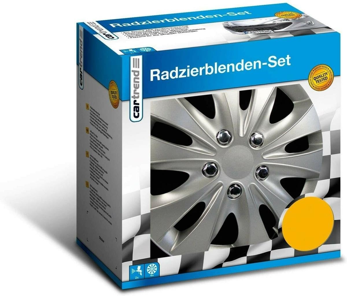 CARTREND Copricerchi 16" pollici Serie/Kit Copricerchi Auto 70279