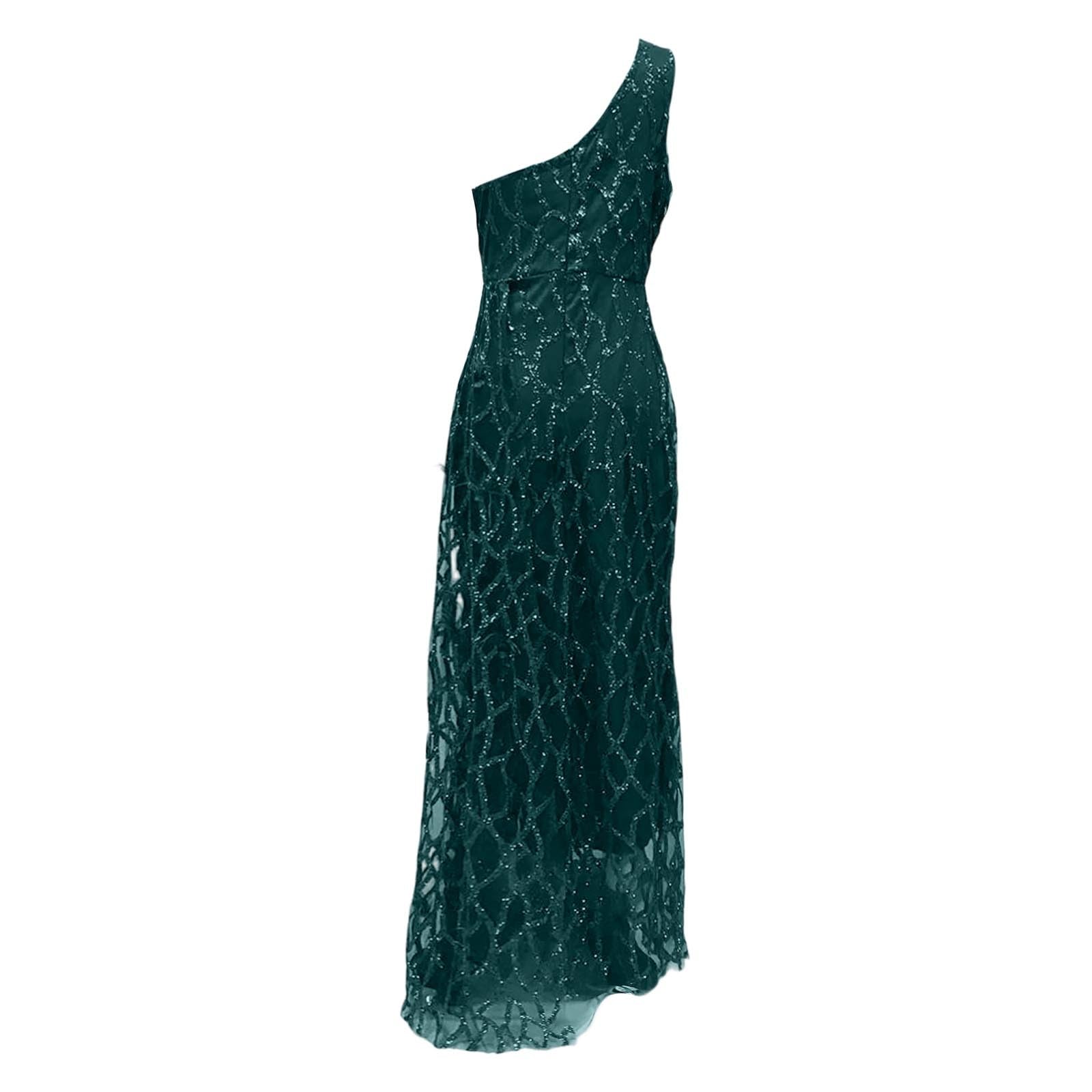 Vestidos Carnaval Mujer Elegantes, Vestido Lentejuelas Mujer Estilo Europeo Halter Sin Espalda Sexy Paillettes Borlas Verano Disfraces de Carnaval para Fiestas Nocturnas