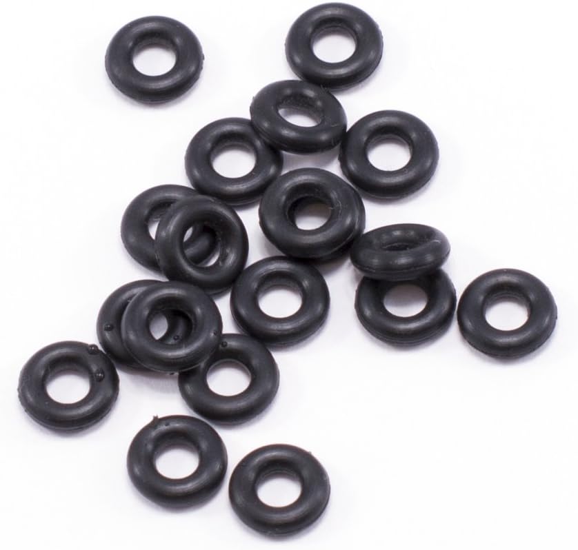 BodyJewelryOnline O-Ring Package of 20 Black Rubber Perfect for Tunnels Plugs and Tapers, Also for Any Piercing Retainer Eyebrow, Labret, Industrial, Cartilage