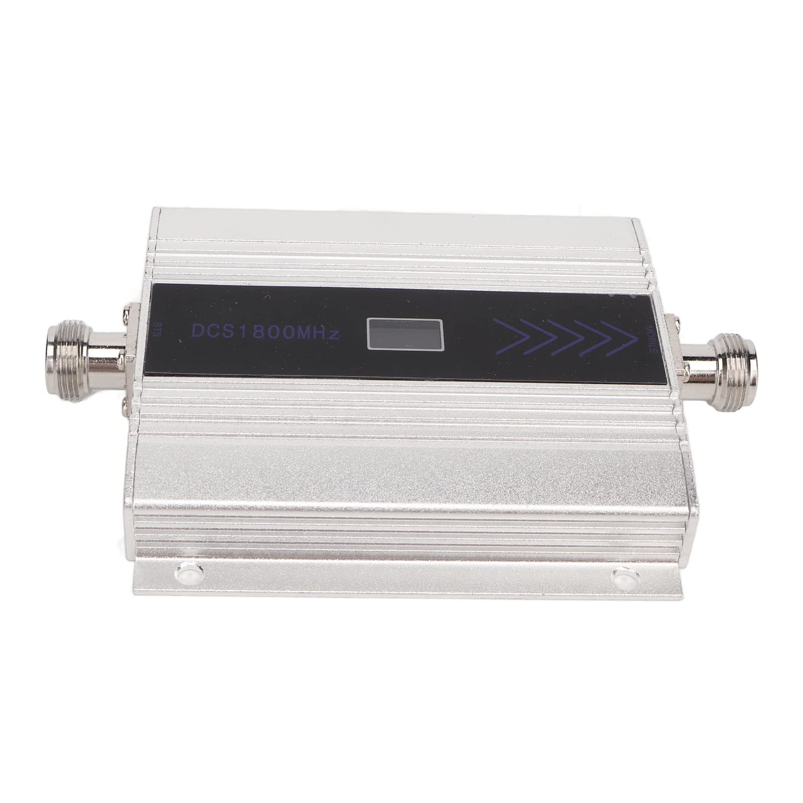 Répéteur de Téléphonie Mobile, Argent en Alliage en Aluminium, Gain de Liaison Montante de 60 ± 3 DB, Gain de Liaison Descendante de 65 ± 3 DB, Améliorez la Voix 4G HD et Les