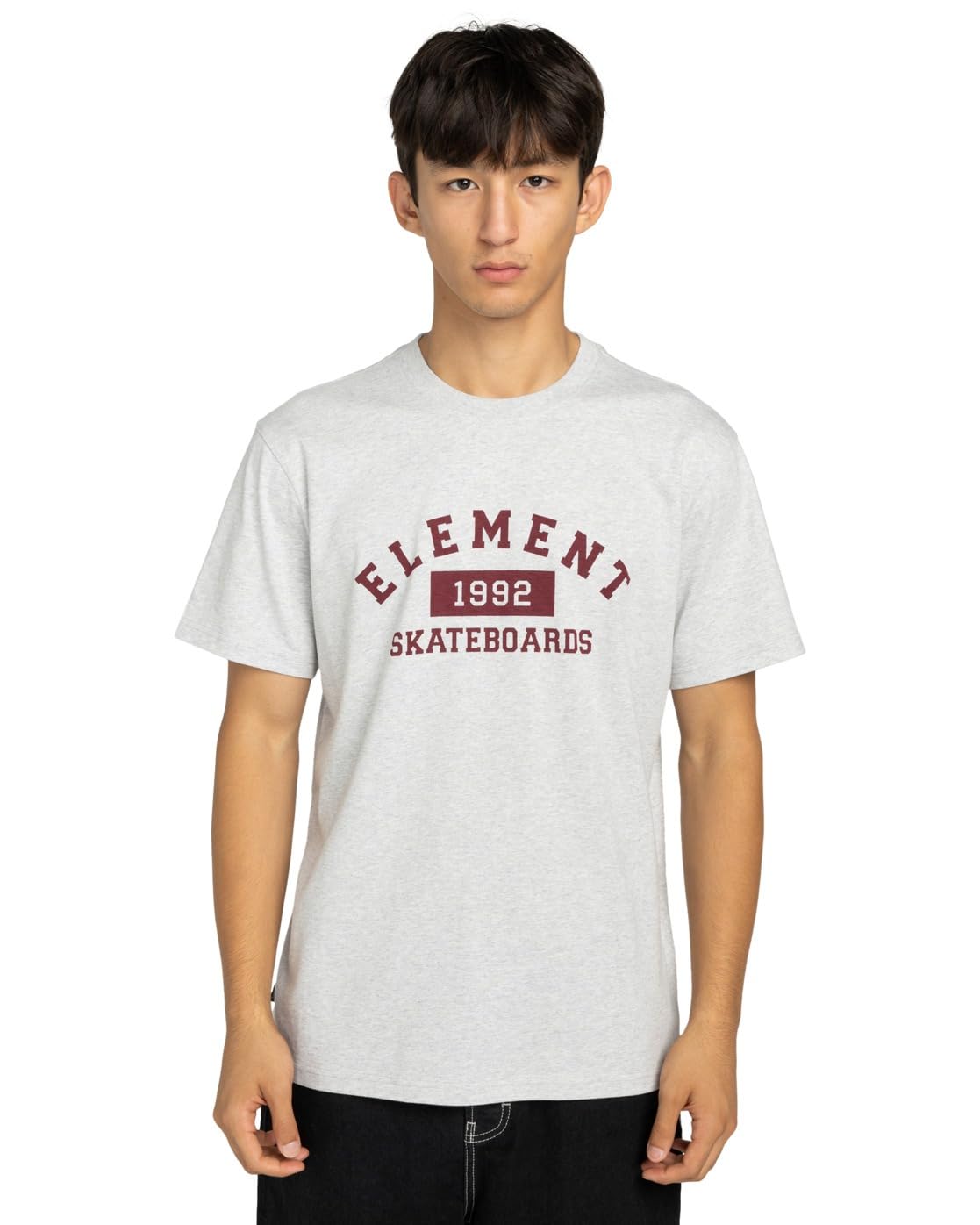 Element Home Team - Short Sleeve T-Shirt - Men - Grey.
