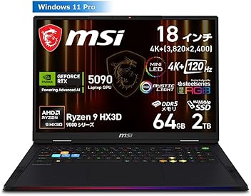 Amazon.co.jp: msi: ゲーミングノートPC