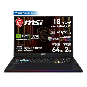 ゲーミングノートパソコン Amazon.co.jp: MSI (エムエスアイ) ゲーミングノートPC GT83