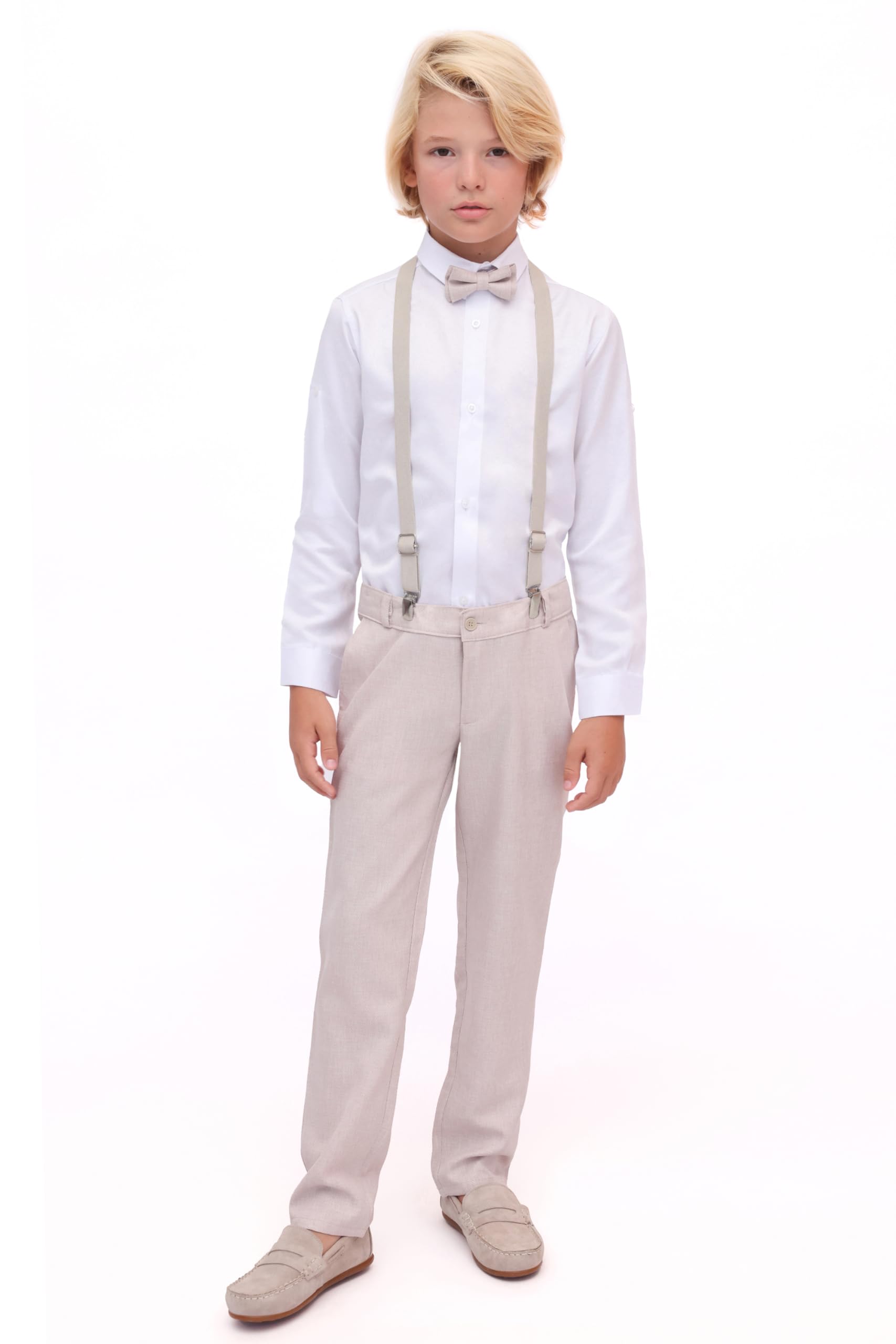 Abito Elegante Per Bambini E Ragazzi - Completo Con Giacca, Gilet E Pantaloni - Per Matrimoni E Cerimonie - Foto 8