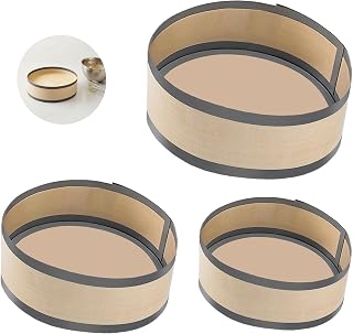 6 Pcs Baking Mats Set, Silicone Rectangle and Round Liners Included, Reduce Sticking, for Baking